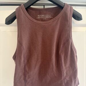 Beyond Yoga Women's Brown Tank Top